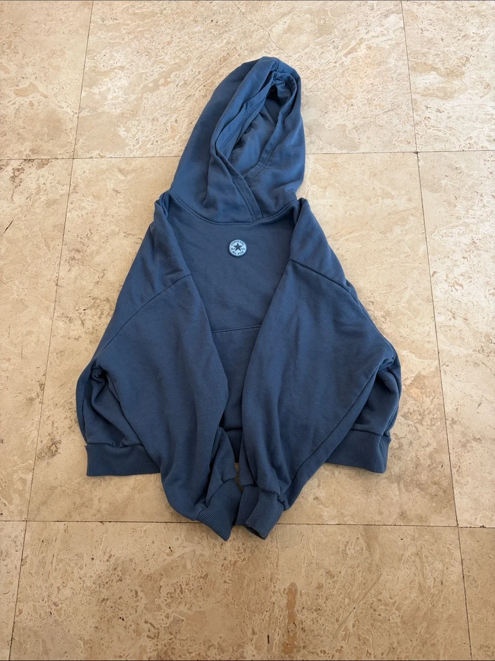 Blue Converse hoodie